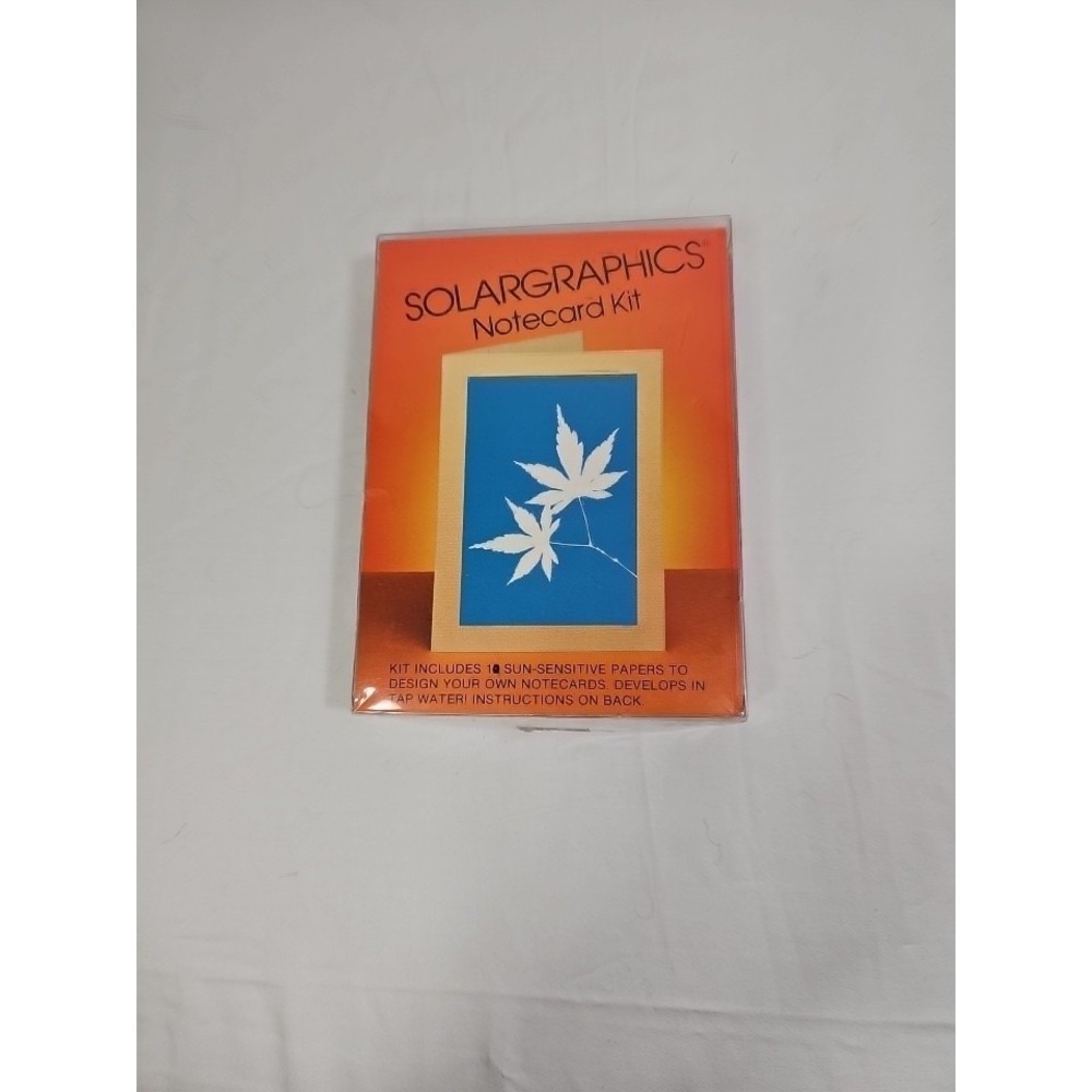 SOLARGRAPHICS NOTE CARD Kit Opened, 10 Of 12 REMAIN